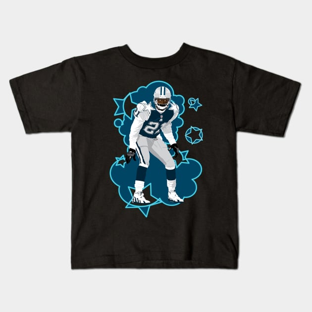 NT deion sanders Kids T-Shirt by PMD PANJANG